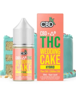 Warning: May cause psychotropic effect* Full spectrum CBD (2000mg) 75mg D9-THC per bottle (hybrid) 50/50 VG/PG ratio 30mL bottle